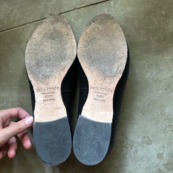 Kate Spade Carima Moccasin Loafer in Shimmer Black- Size 8.5 - Picture 5 of 5